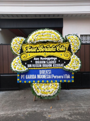 Papan Bunga Duka di Kandawati