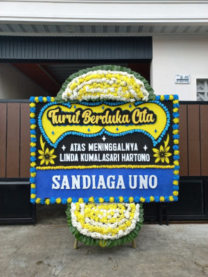 Papan Bunga Duka di Kandawati